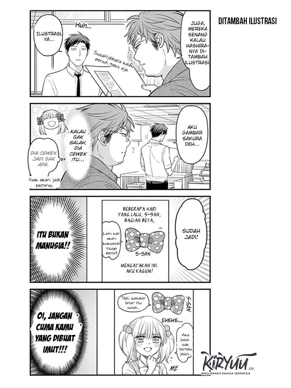 Gekkan Shoujo Nozaki-kun chapter 79 halaman 11