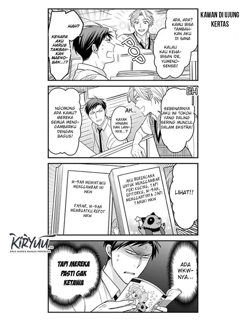 Gekkan Shoujo Nozaki-kun chapter 79 halaman 12