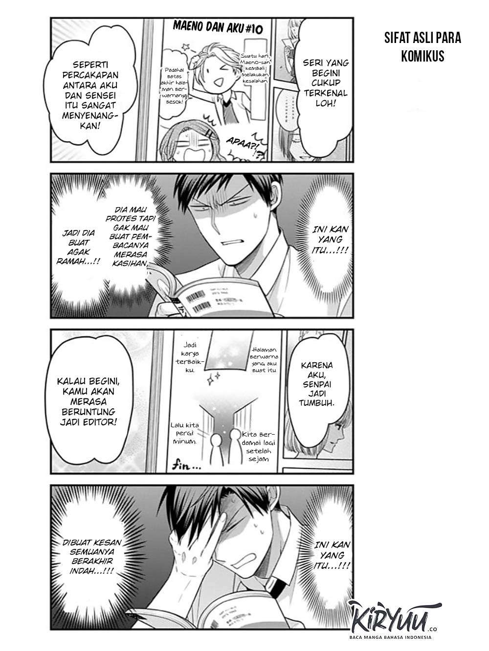 Gekkan Shoujo Nozaki-kun chapter 79 halaman 13