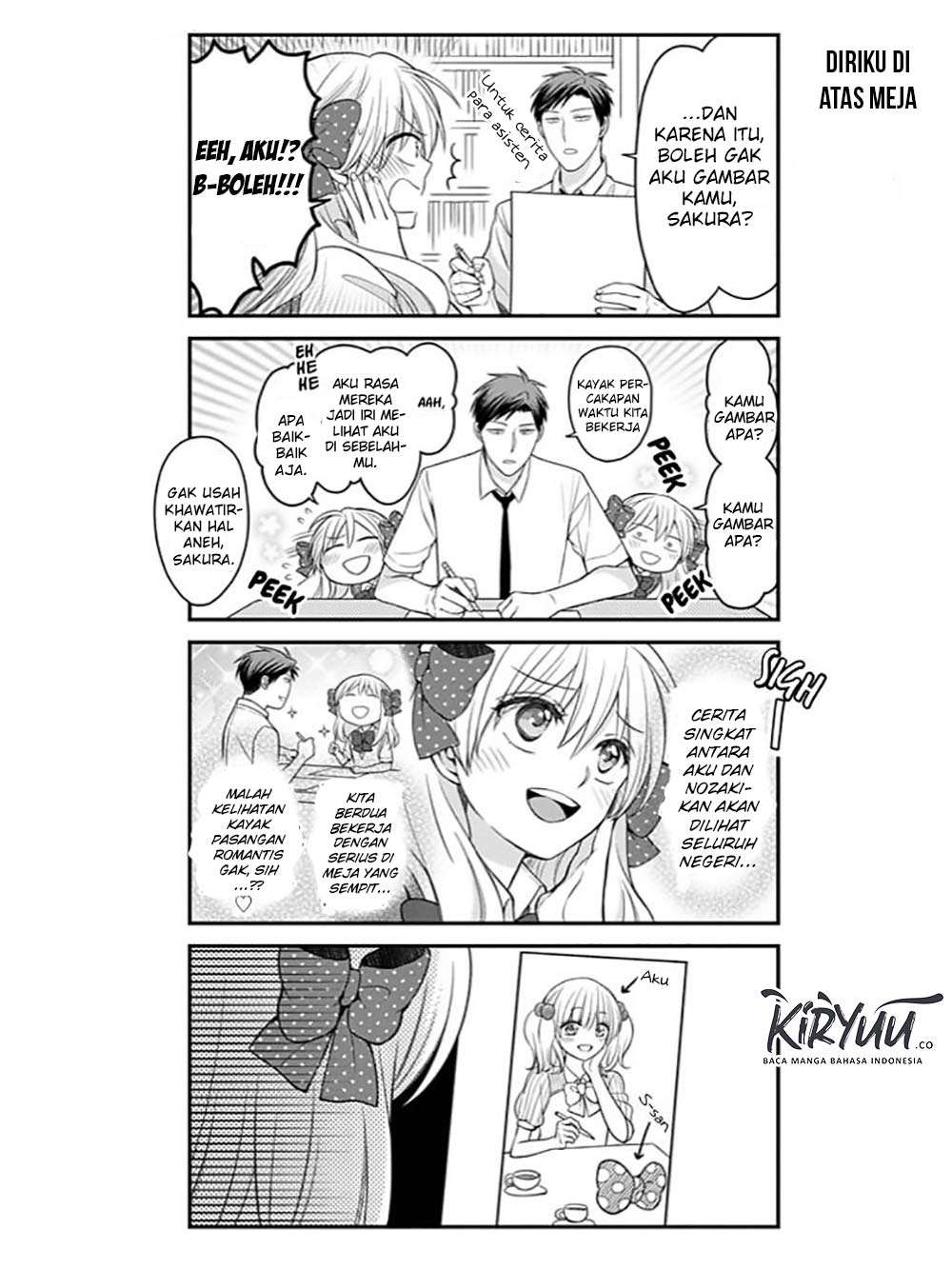 Gekkan Shoujo Nozaki-kun chapter 79 halaman 14