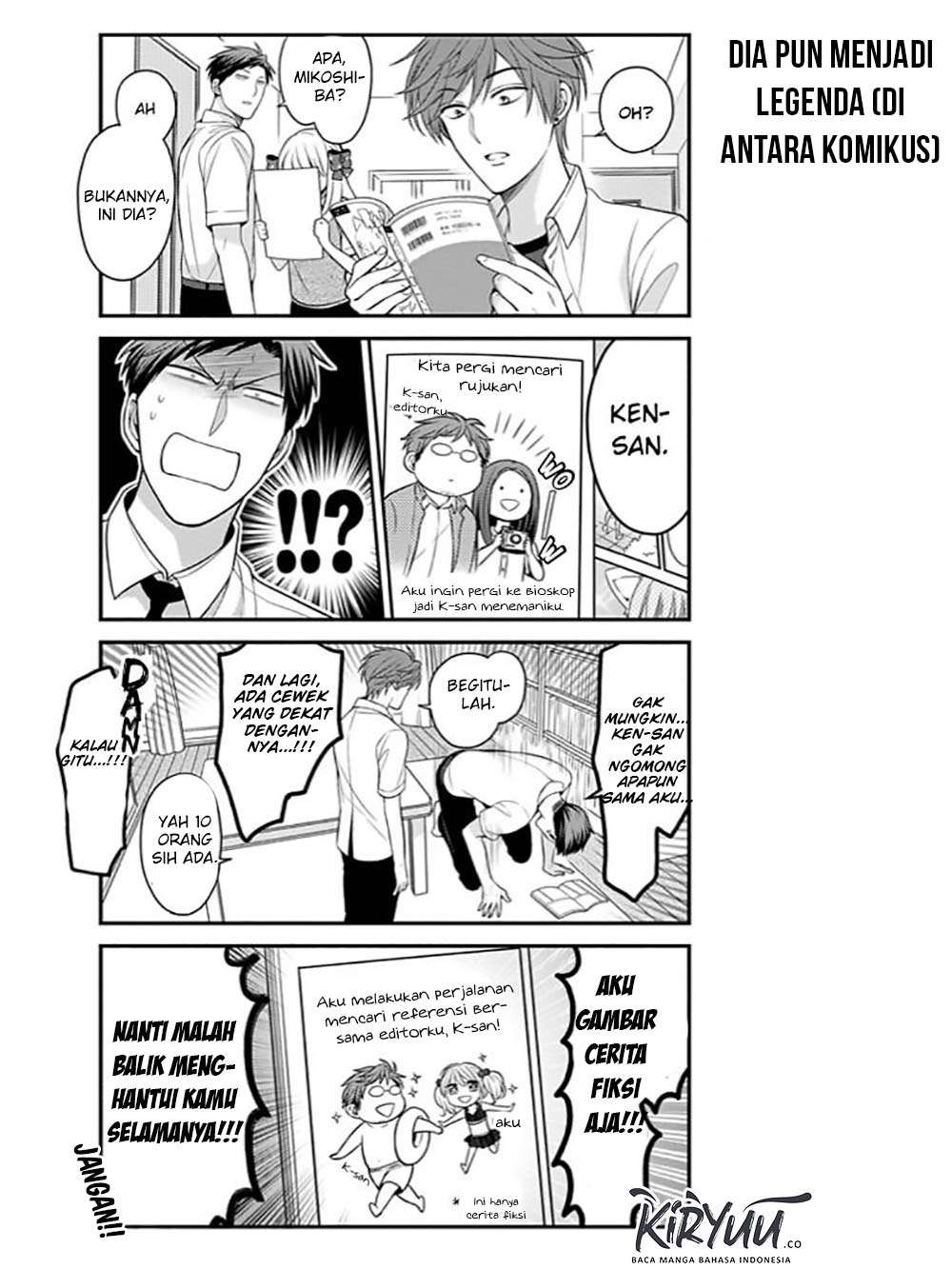Gekkan Shoujo Nozaki-kun chapter 79 halaman 15