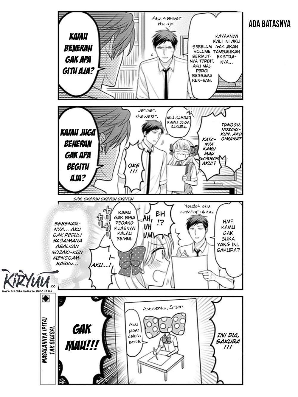 Gekkan Shoujo Nozaki-kun chapter 79 halaman 16