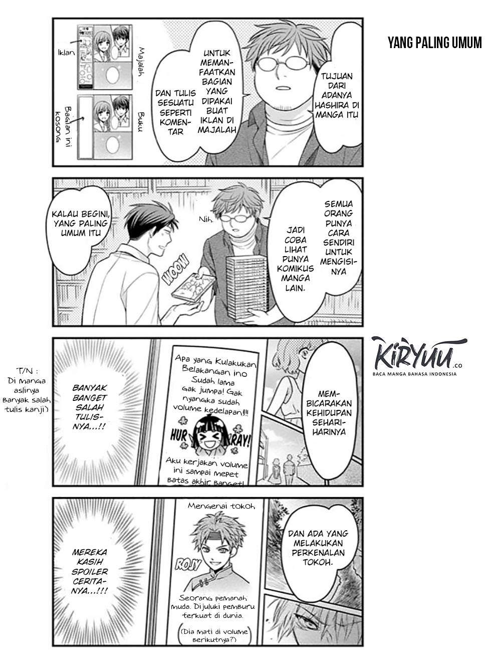 Gekkan Shoujo Nozaki-kun chapter 79 halaman 7