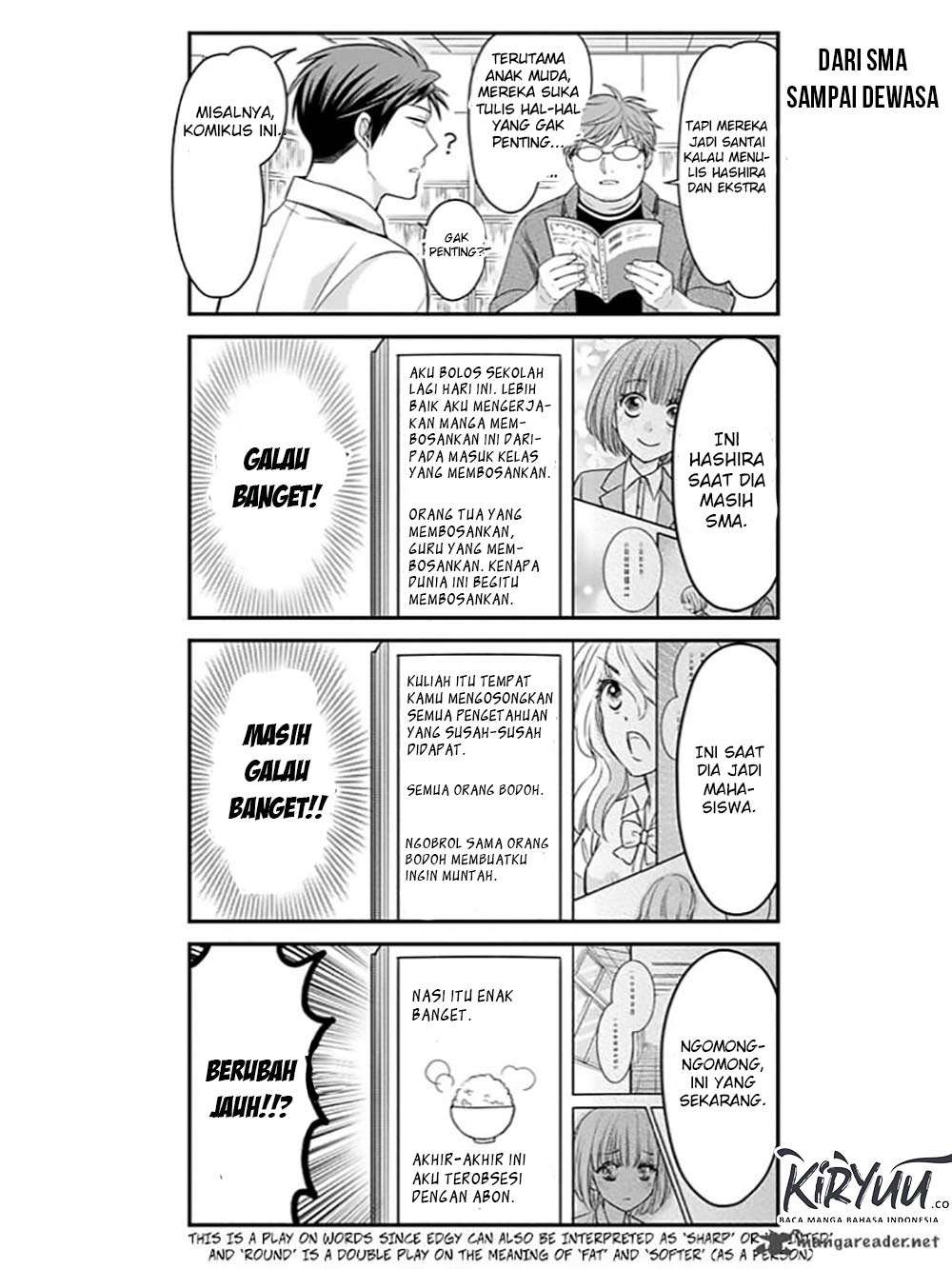Gekkan Shoujo Nozaki-kun chapter 79 halaman 8