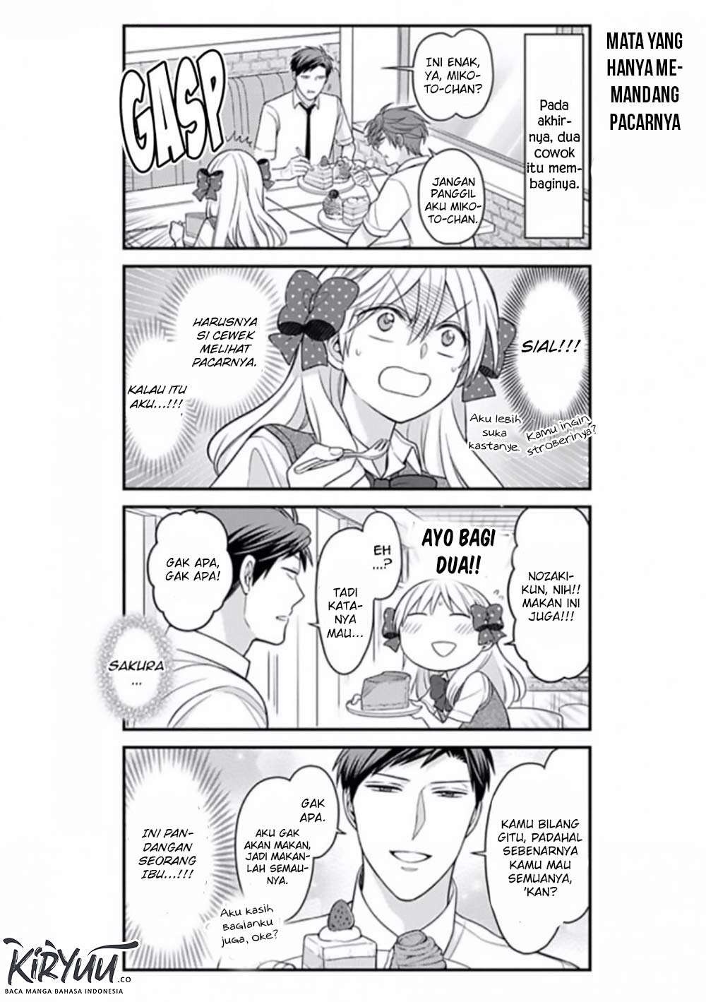 Gekkan Shoujo Nozaki-kun chapter 80 halaman 10