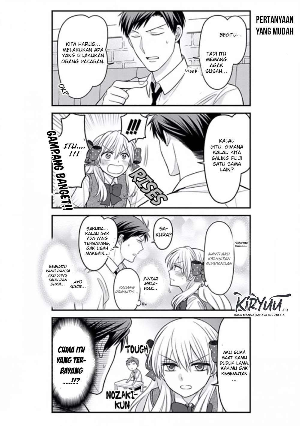 Gekkan Shoujo Nozaki-kun chapter 80 halaman 12