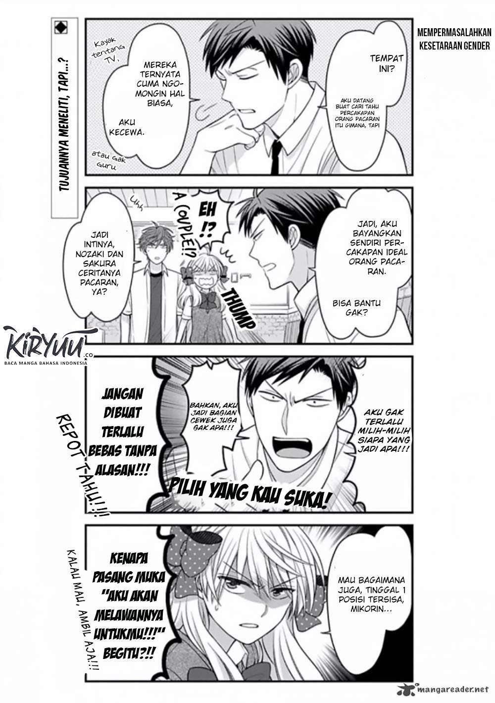 Gekkan Shoujo Nozaki-kun chapter 80 halaman 4