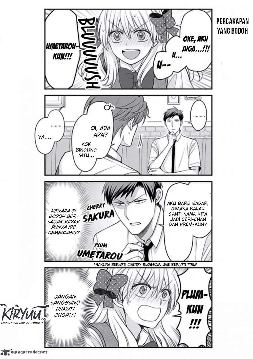 Gekkan Shoujo Nozaki-kun chapter 80 halaman 8
