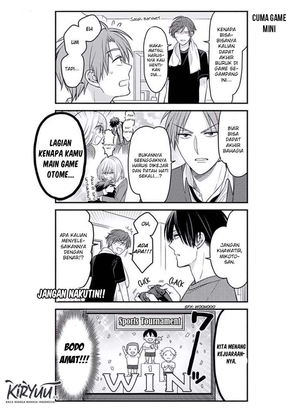 Gekkan Shoujo Nozaki-kun chapter 81 halaman 12