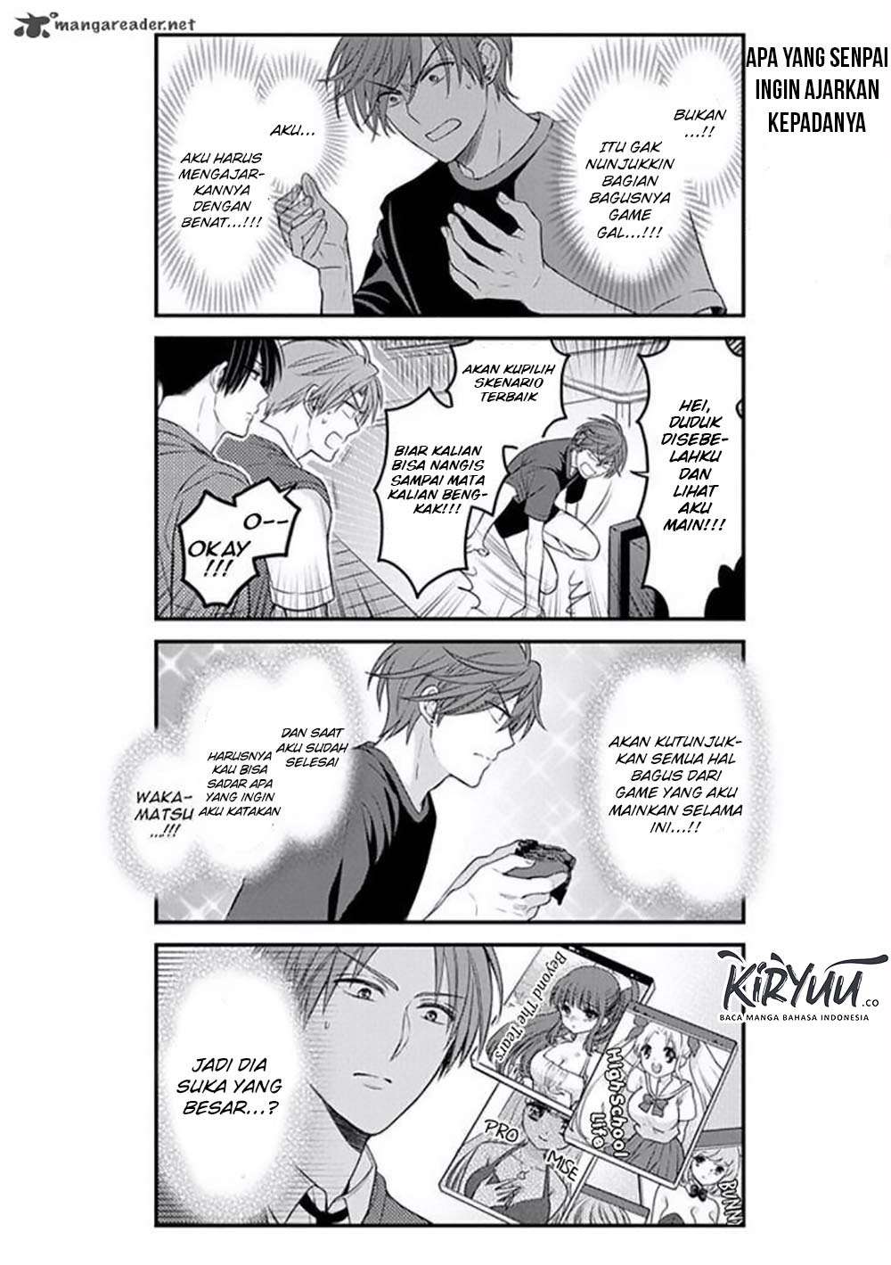 Gekkan Shoujo Nozaki-kun chapter 81 halaman 14