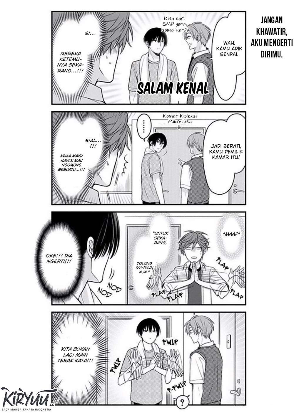 Gekkan Shoujo Nozaki-kun chapter 81 halaman 6