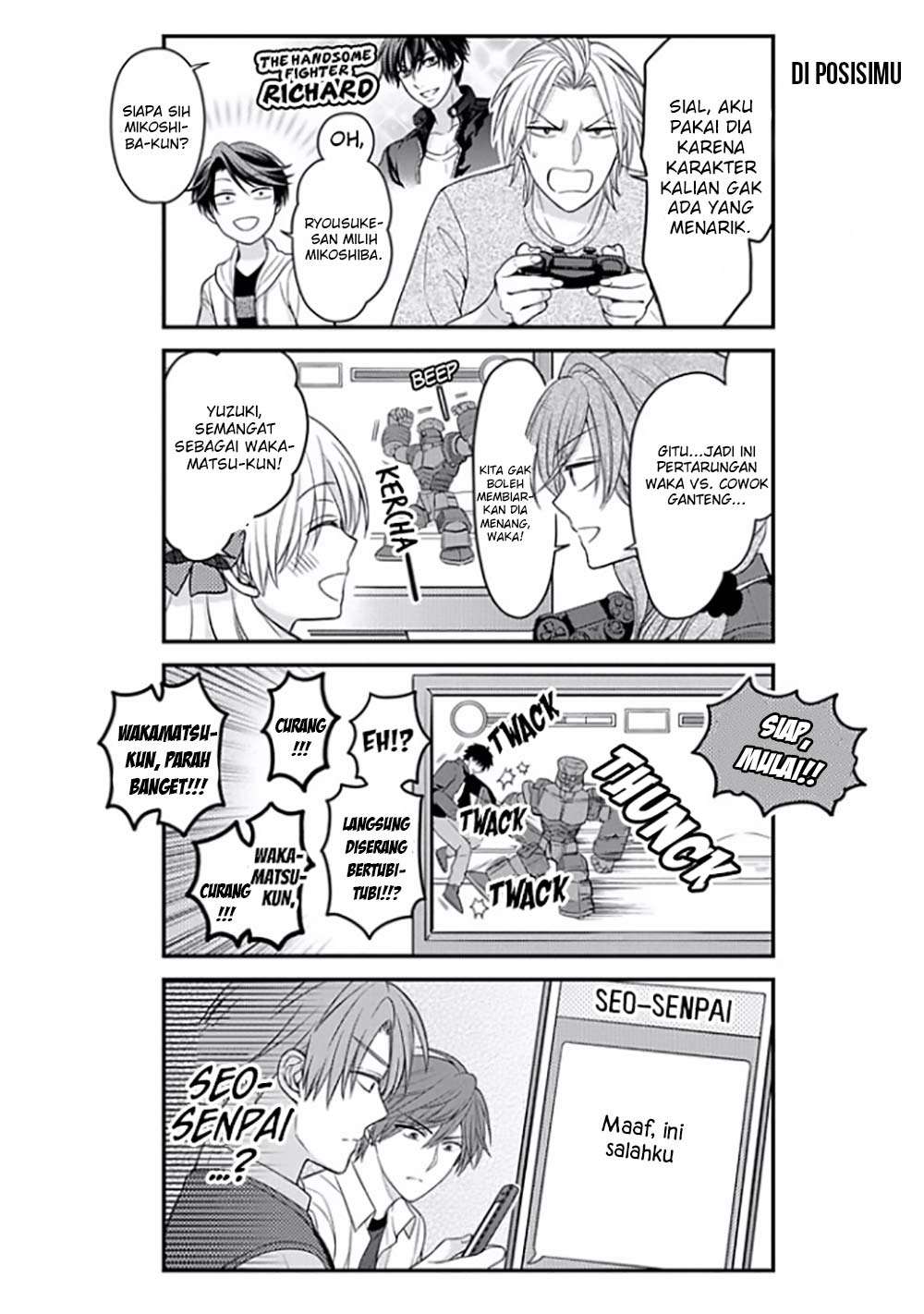 Gekkan Shoujo Nozaki-kun chapter 82 halaman 10