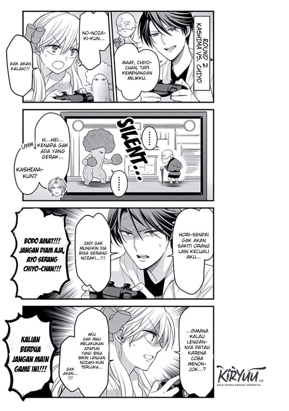 Gekkan Shoujo Nozaki-kun chapter 82 halaman 11