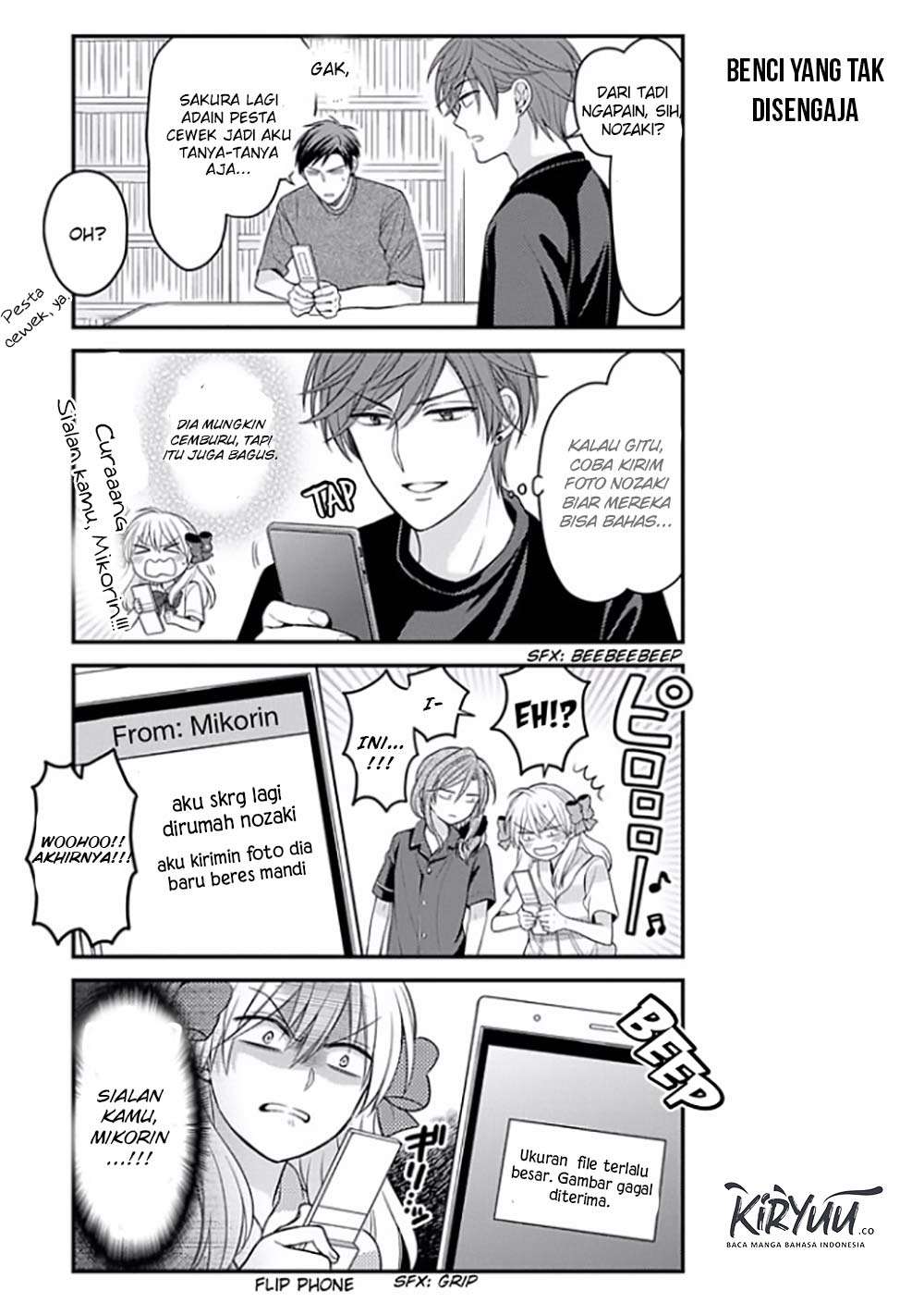 Gekkan Shoujo Nozaki-kun chapter 82 halaman 13