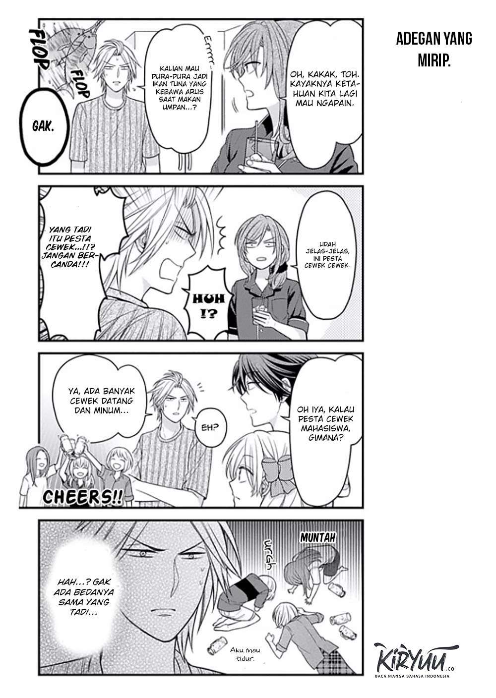 Gekkan Shoujo Nozaki-kun chapter 82 halaman 7