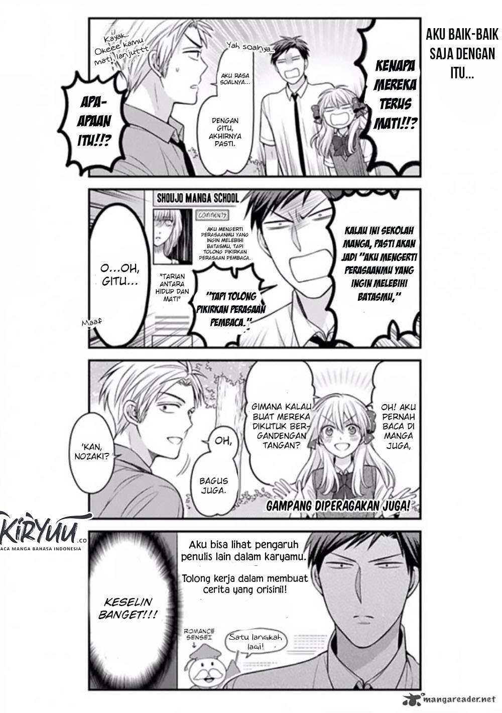 Gekkan Shoujo Nozaki-kun chapter 83 halaman 12