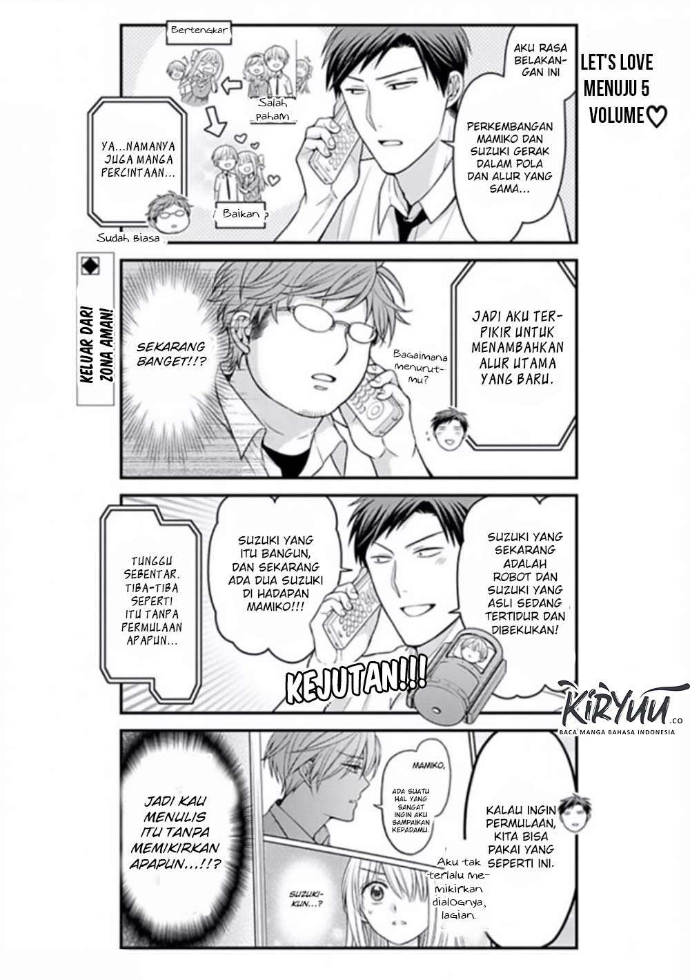 Gekkan Shoujo Nozaki-kun chapter 83 halaman 4