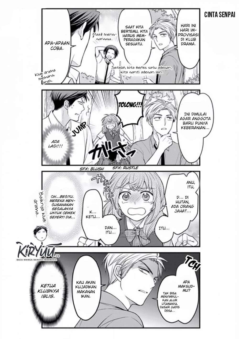 Gekkan Shoujo Nozaki-kun chapter 83 halaman 6