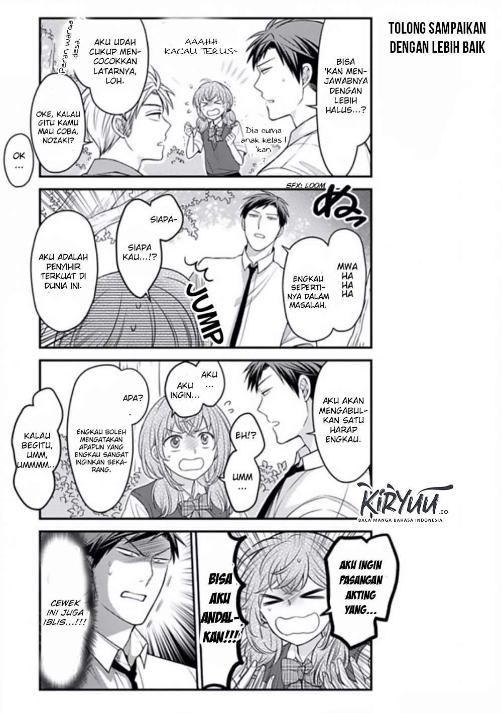 Gekkan Shoujo Nozaki-kun chapter 83 halaman 7