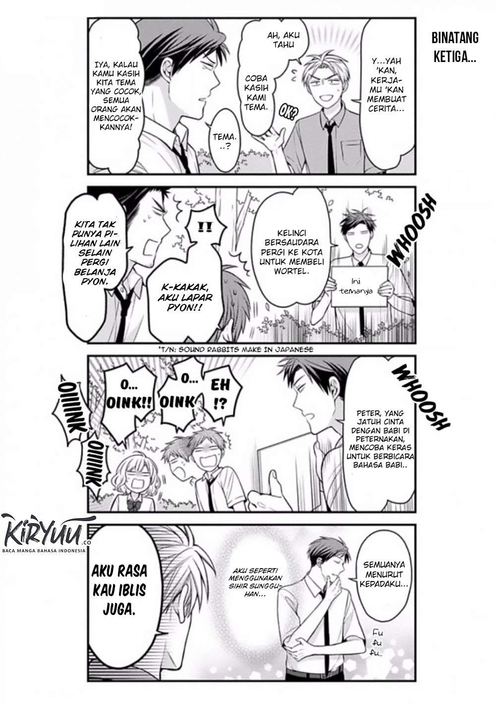 Gekkan Shoujo Nozaki-kun chapter 83 halaman 8