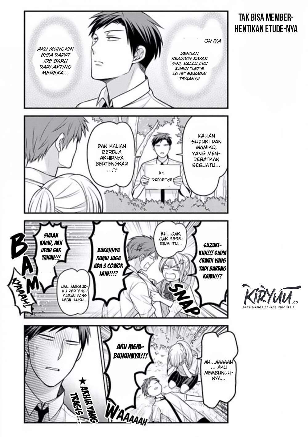 Gekkan Shoujo Nozaki-kun chapter 83 halaman 9