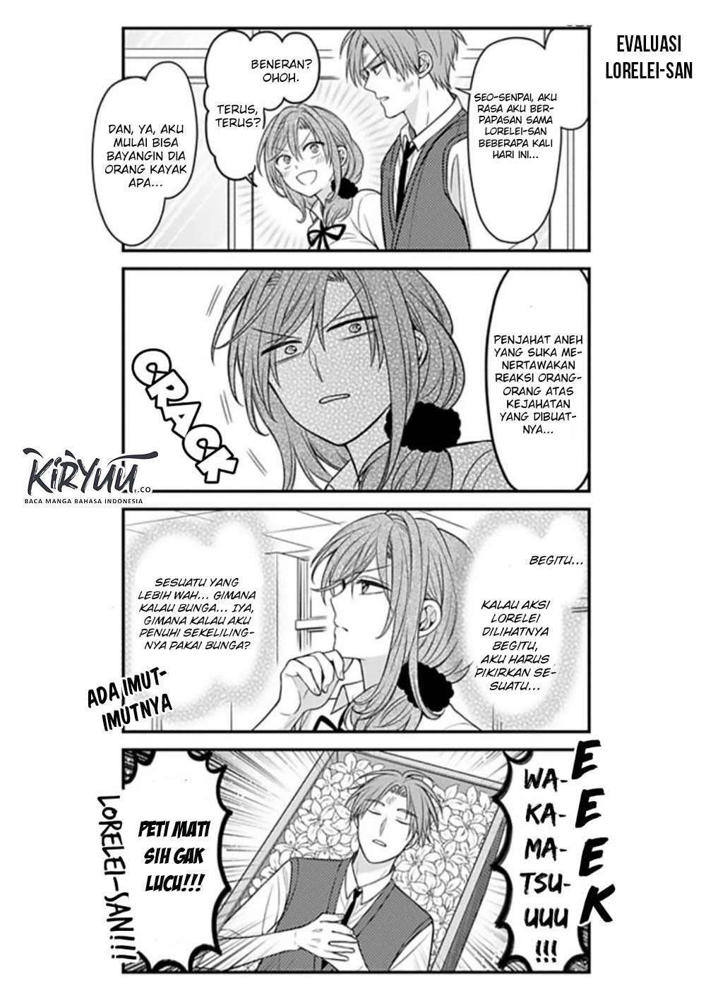 Gekkan Shoujo Nozaki-kun chapter 84 halaman 12