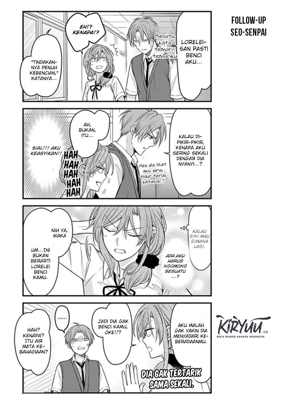Gekkan Shoujo Nozaki-kun chapter 84 halaman 13