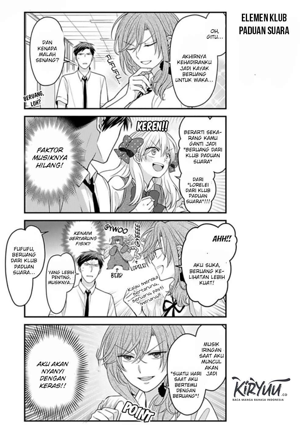 Gekkan Shoujo Nozaki-kun chapter 84 halaman 5