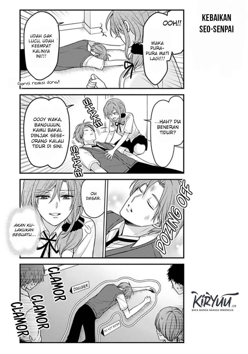 Gekkan Shoujo Nozaki-kun chapter 84 halaman 7