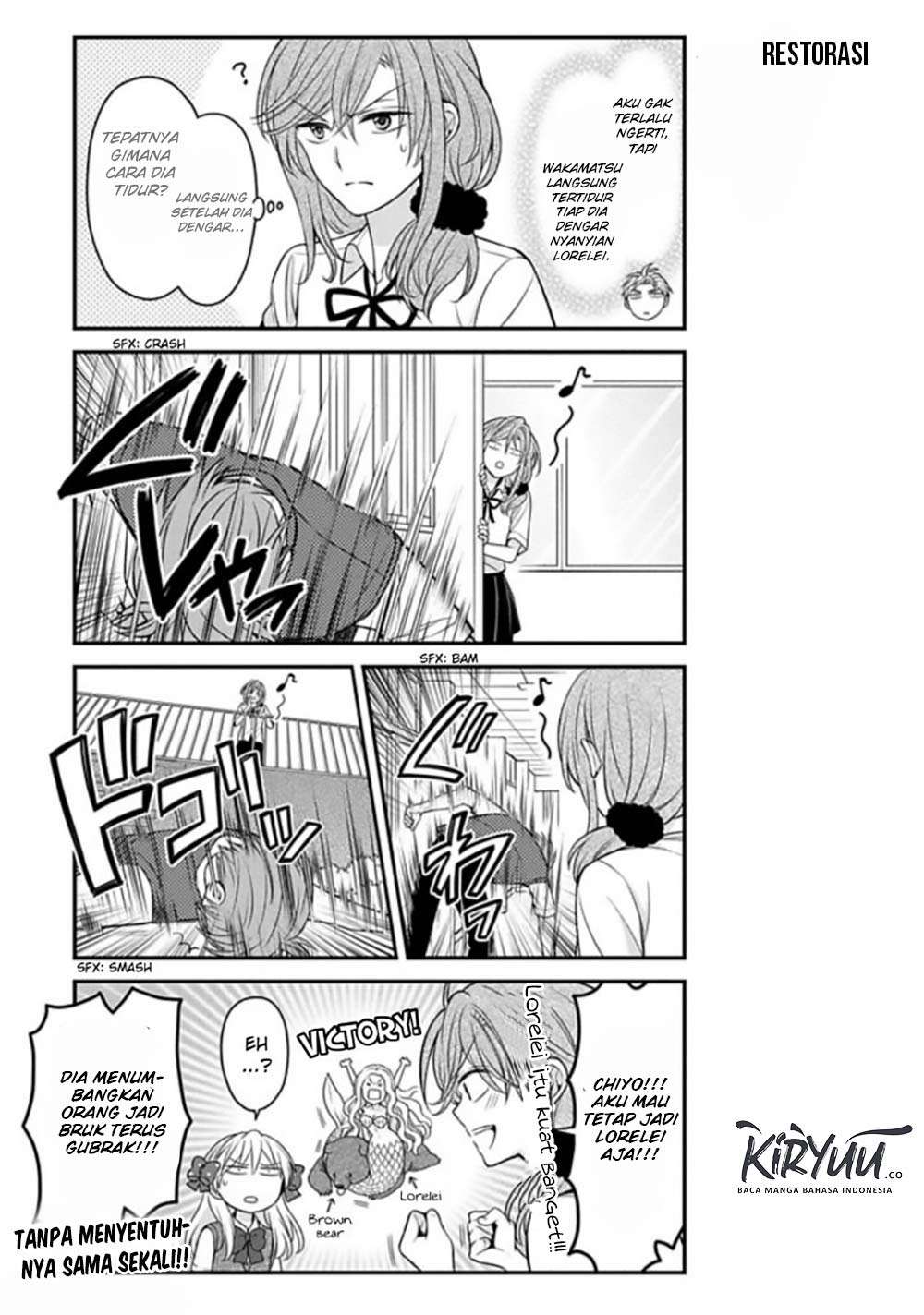 Gekkan Shoujo Nozaki-kun chapter 84 halaman 9