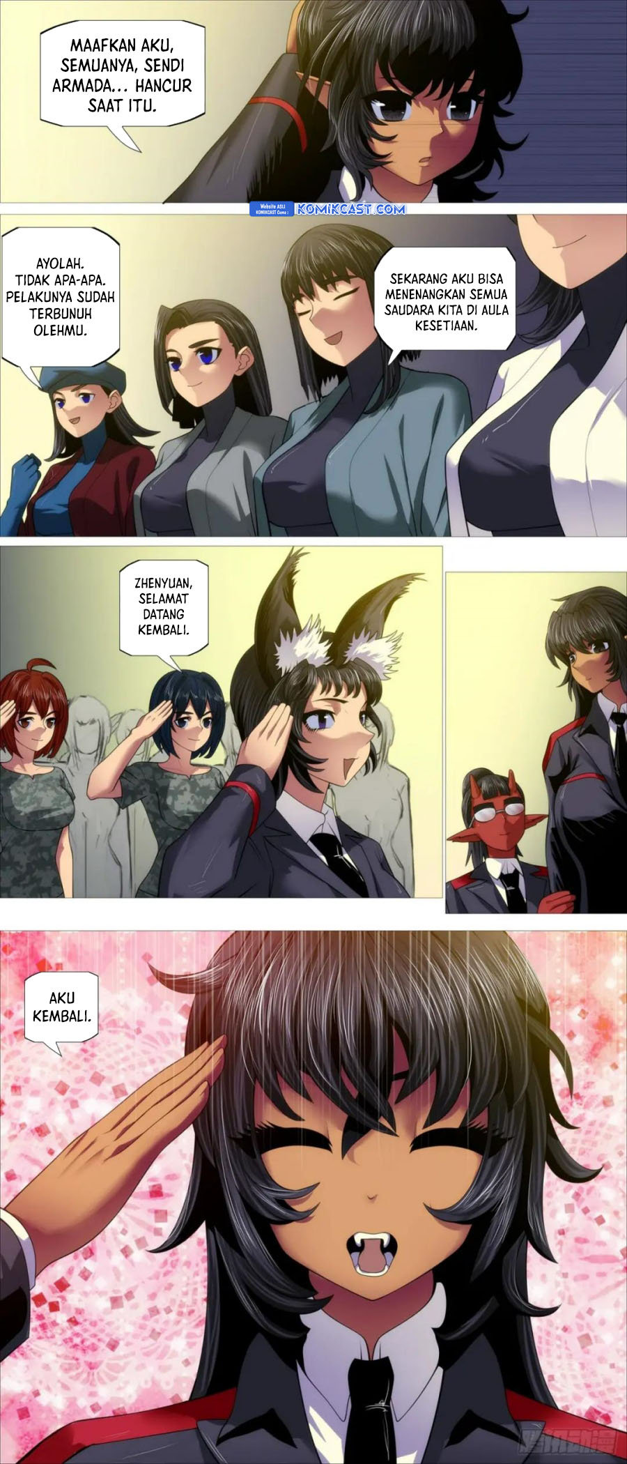 Iron Ladies chapter 589 halaman 8