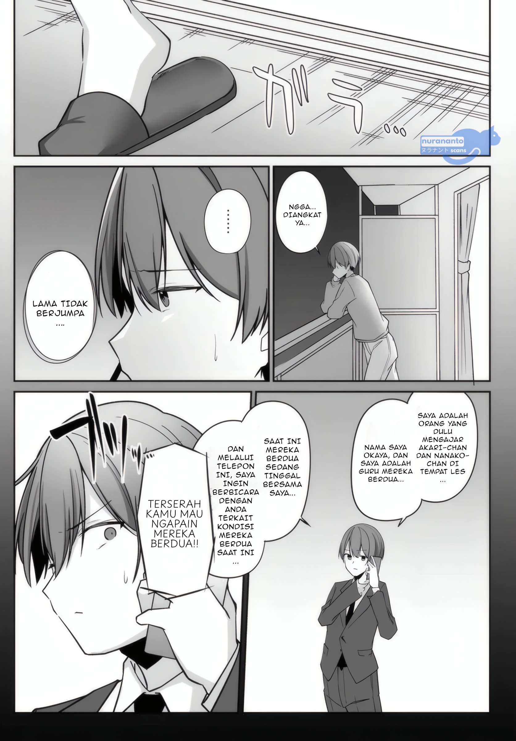 Madogiwa henshuu to baka ni sareta ore ga, futago JK to doukyo suru koto ni natta chapter 5.1 halaman 11