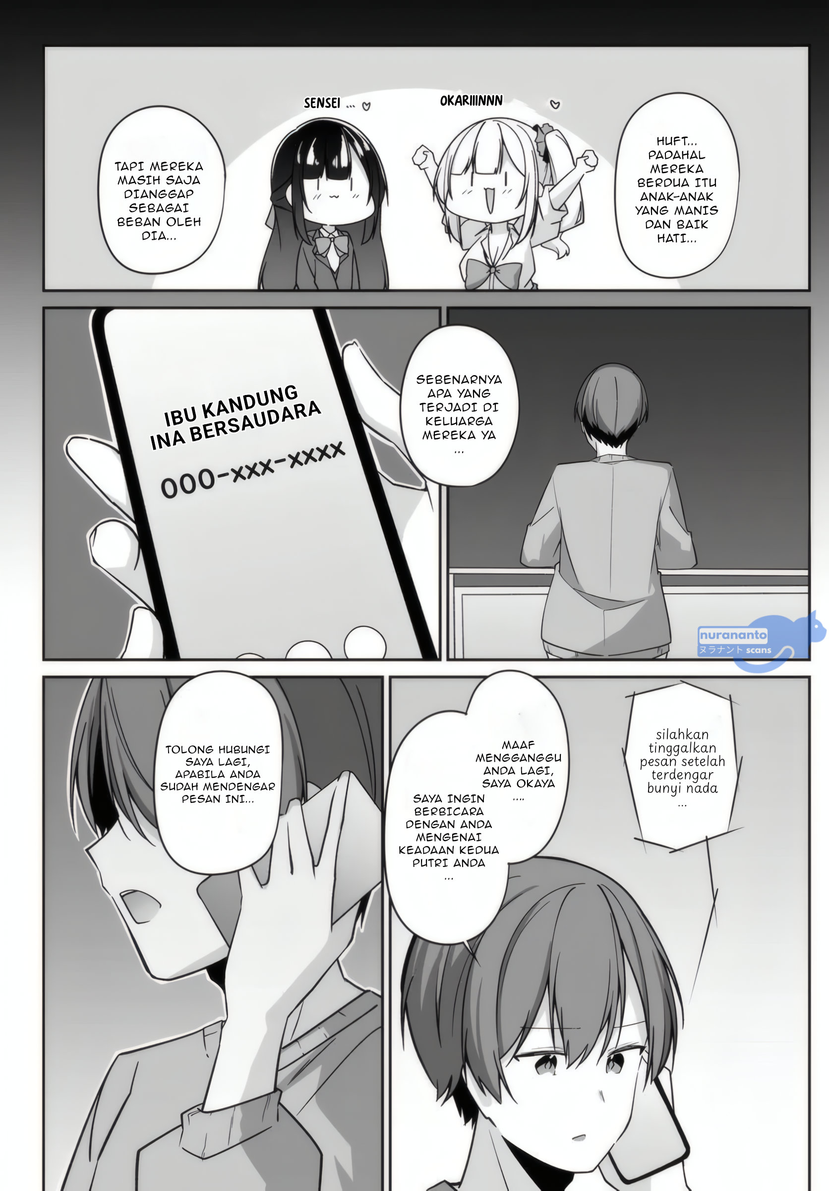 Madogiwa henshuu to baka ni sareta ore ga, futago JK to doukyo suru koto ni natta chapter 5.1 halaman 12