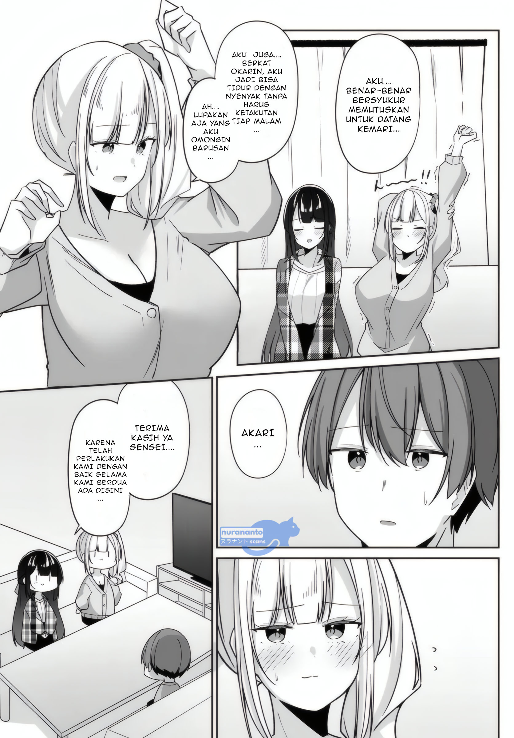 Madogiwa henshuu to baka ni sareta ore ga, futago JK to doukyo suru koto ni natta chapter 5.1 halaman 8
