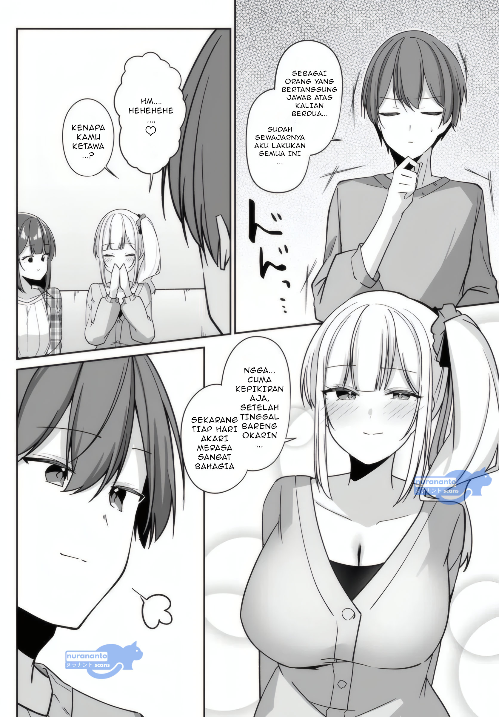 Madogiwa henshuu to baka ni sareta ore ga, futago JK to doukyo suru koto ni natta chapter 5.1 halaman 9