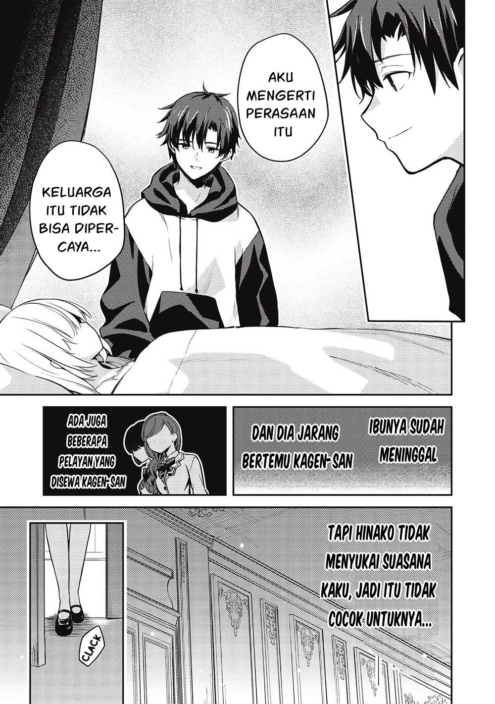 Saijo no Osewa ~Takane no Hana Darakena Meimon Kou de, Gakuin Ichi no Ojou-sama (Seikatsu Noryoku Kaimu) o Kagenagara Osewa suru Koto ni Narimashita~ chapter 14 halaman 12
