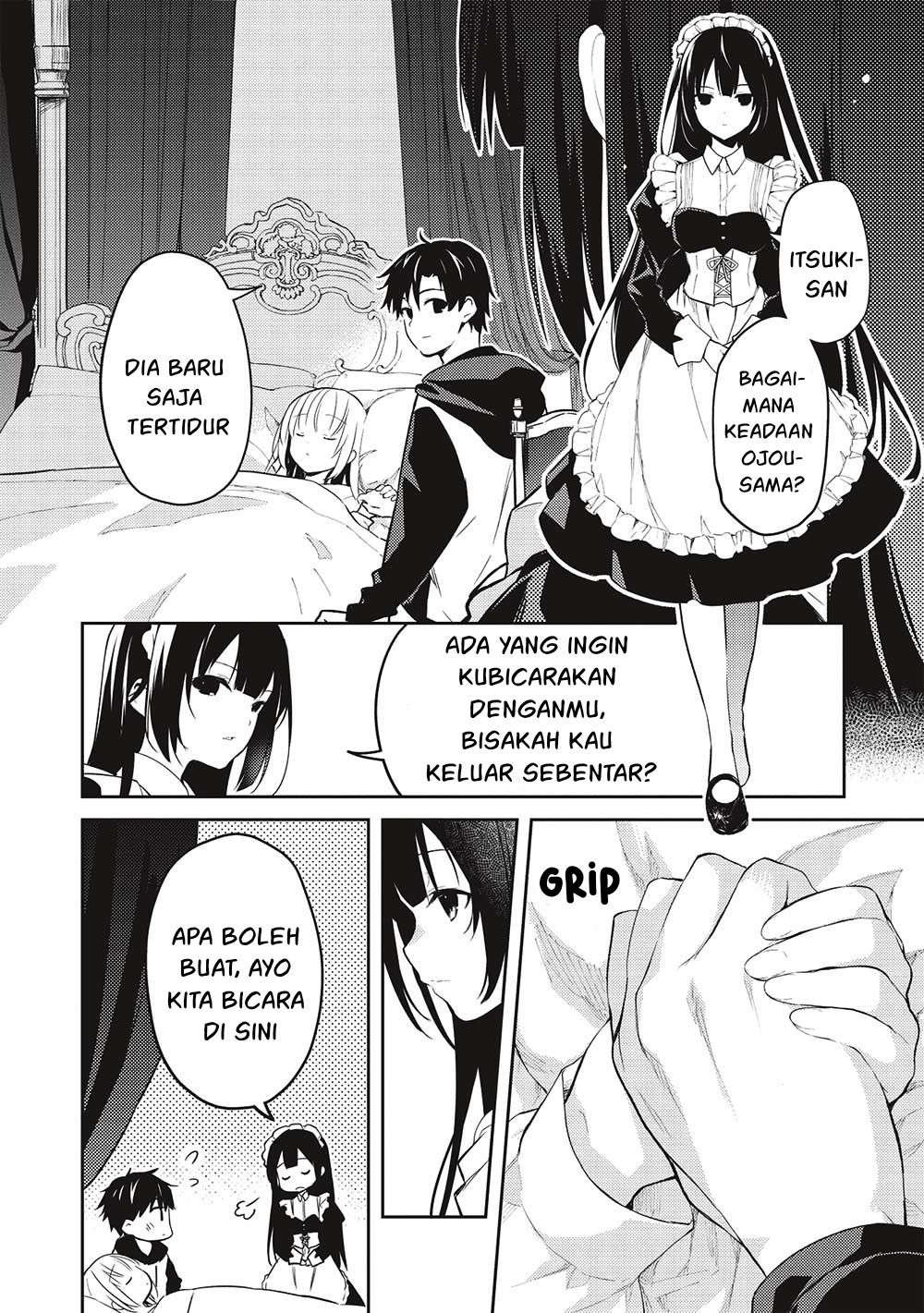 Saijo no Osewa ~Takane no Hana Darakena Meimon Kou de, Gakuin Ichi no Ojou-sama (Seikatsu Noryoku Kaimu) o Kagenagara Osewa suru Koto ni Narimashita~ chapter 14 halaman 13