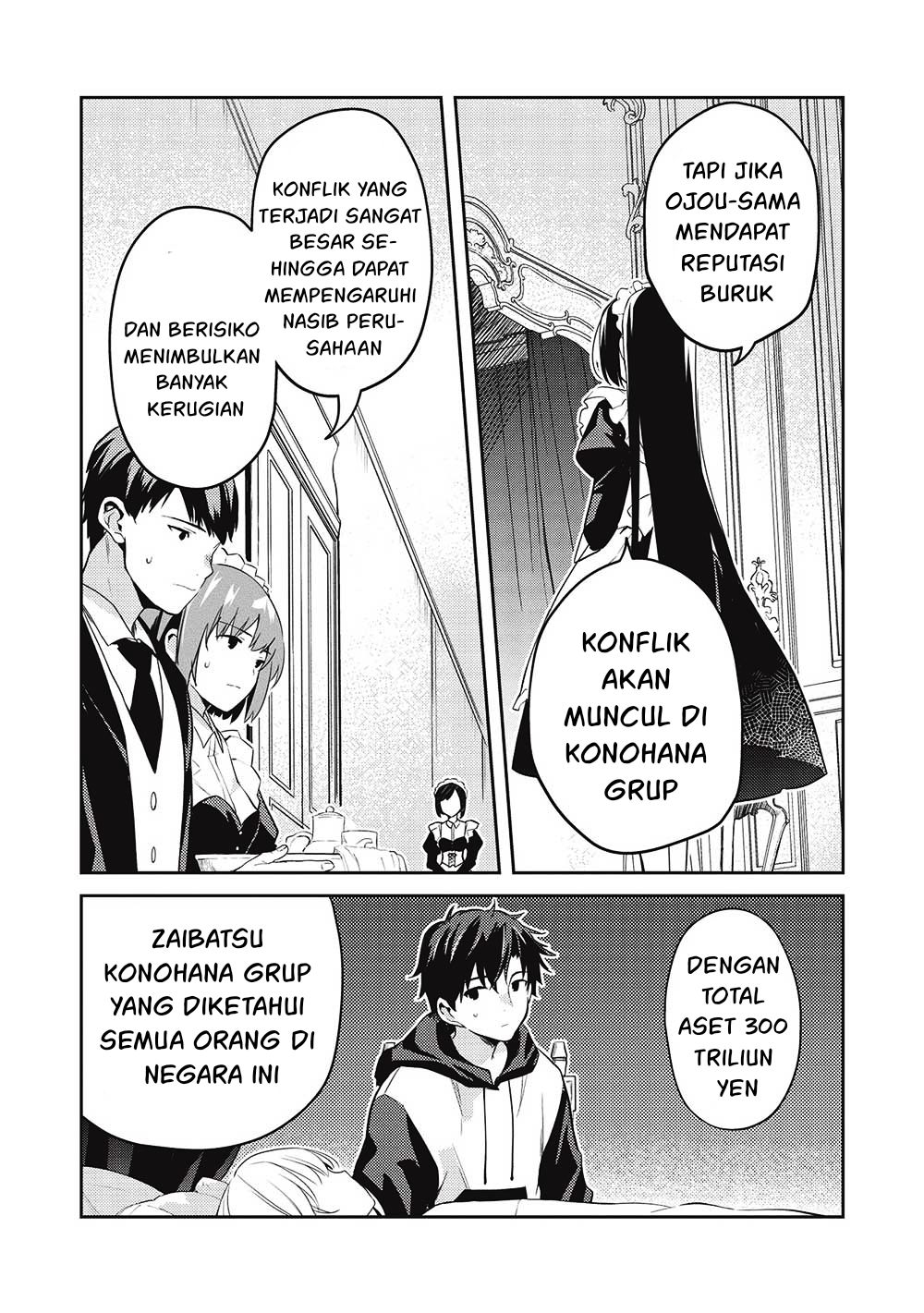 Saijo no Osewa ~Takane no Hana Darakena Meimon Kou de, Gakuin Ichi no Ojou-sama (Seikatsu Noryoku Kaimu) o Kagenagara Osewa suru Koto ni Narimashita~ chapter 14 halaman 18
