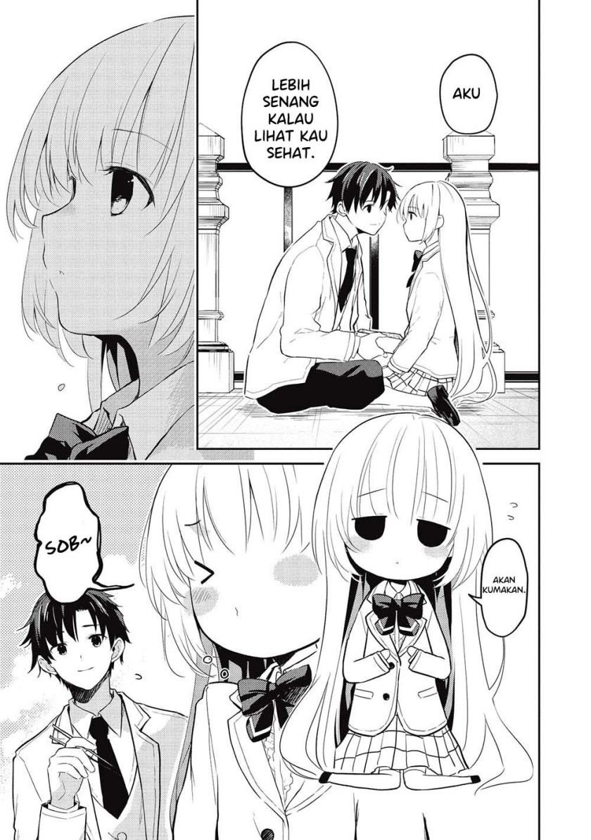 Saijo no Osewa ~Takane no Hana Darakena Meimon Kou de, Gakuin Ichi no Ojou-sama (Seikatsu Noryoku Kaimu) o Kagenagara Osewa suru Koto ni Narimashita~ chapter 14 halaman 35