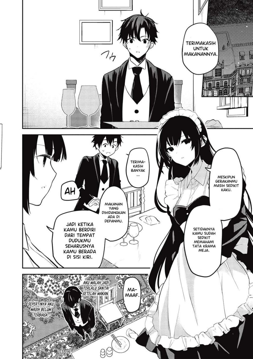 Saijo no Osewa ~Takane no Hana Darakena Meimon Kou de, Gakuin Ichi no Ojou-sama (Seikatsu Noryoku Kaimu) o Kagenagara Osewa suru Koto ni Narimashita~ chapter 14 halaman 36