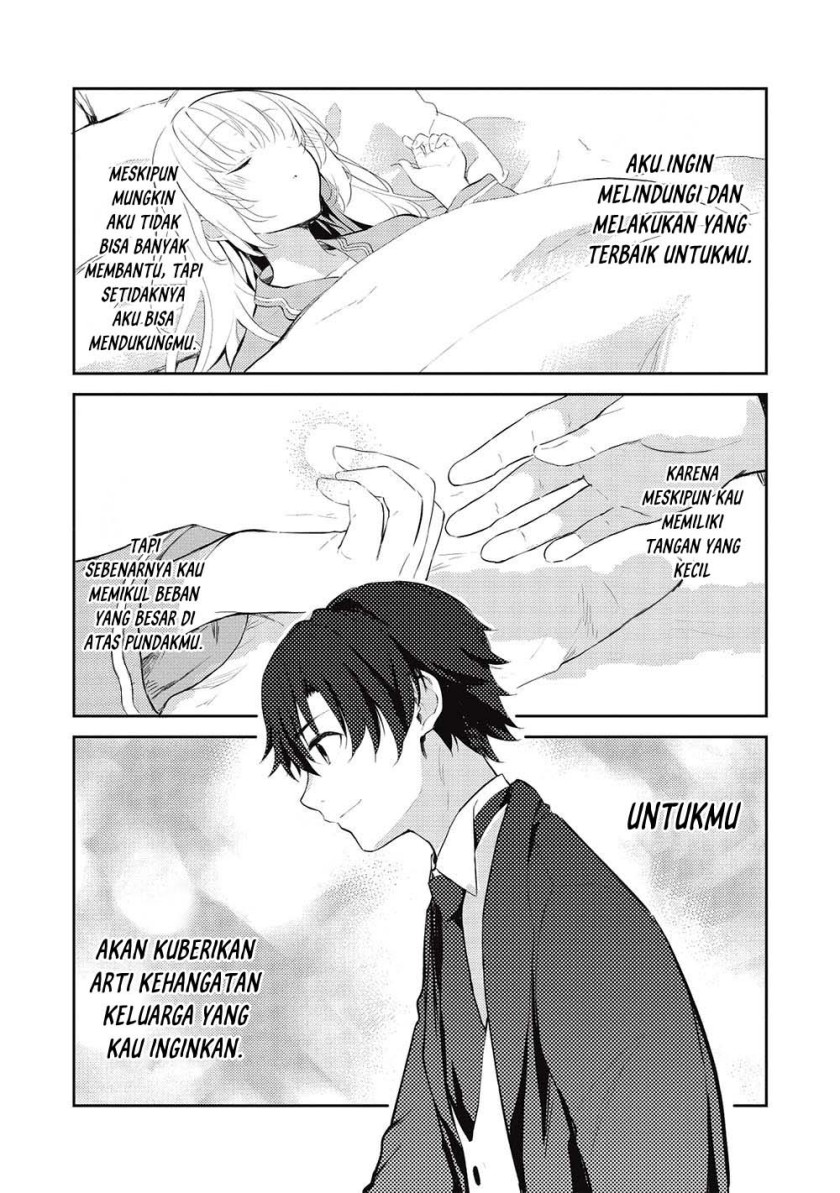 Saijo no Osewa ~Takane no Hana Darakena Meimon Kou de, Gakuin Ichi no Ojou-sama (Seikatsu Noryoku Kaimu) o Kagenagara Osewa suru Koto ni Narimashita~ chapter 14 halaman 29
