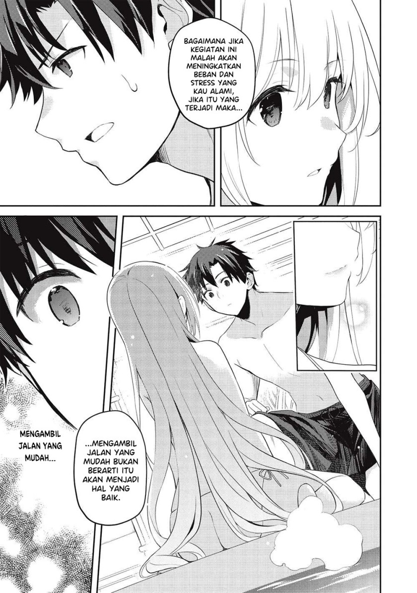 Saijo no Osewa ~Takane no Hana Darakena Meimon Kou de, Gakuin Ichi no Ojou-sama (Seikatsu Noryoku Kaimu) o Kagenagara Osewa suru Koto ni Narimashita~ chapter 15 halaman 28