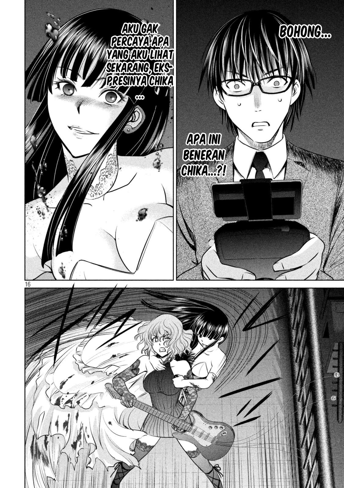 Satanofanía chapter 28 halaman 17