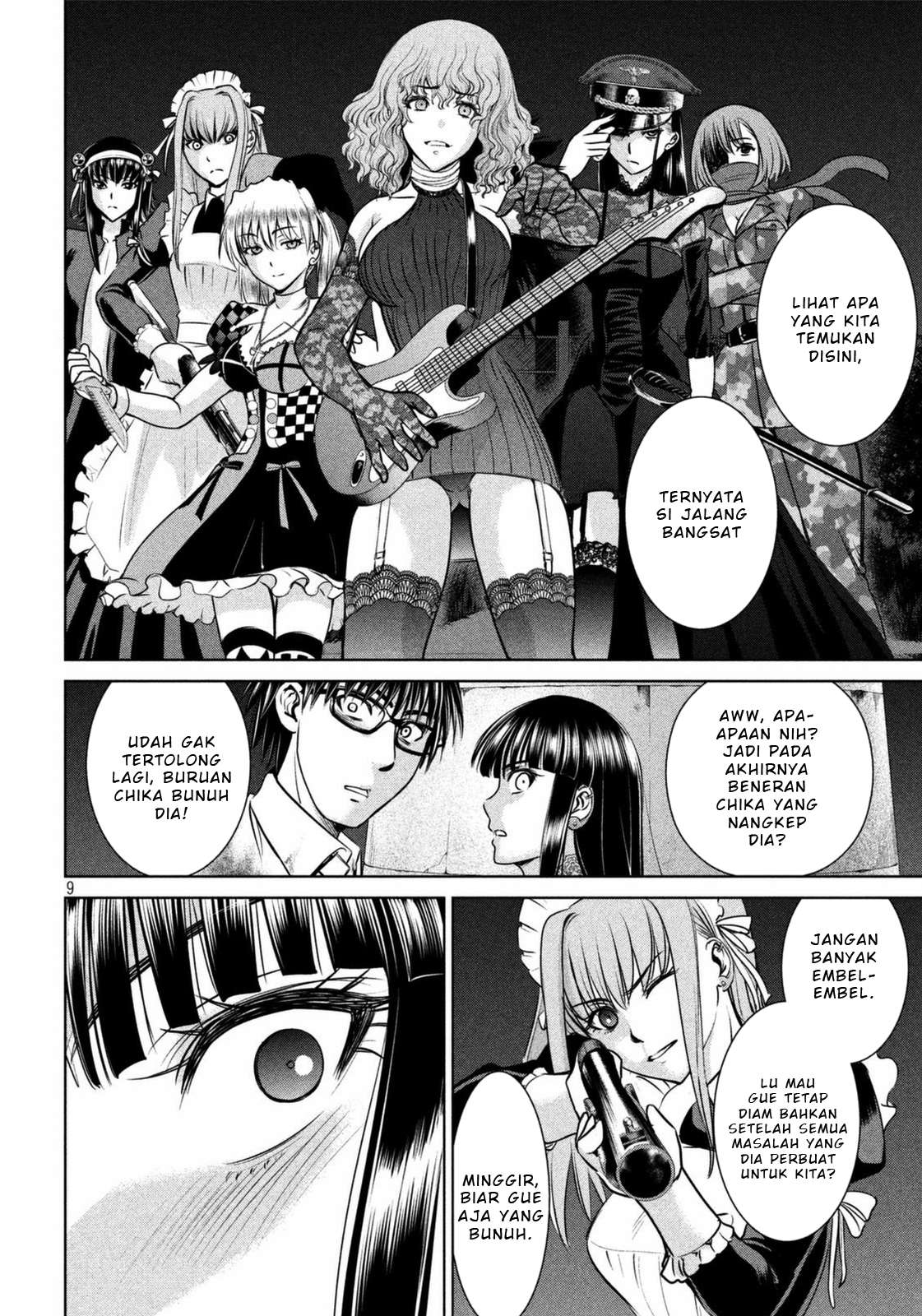 Satanofanía chapter 31 halaman 11