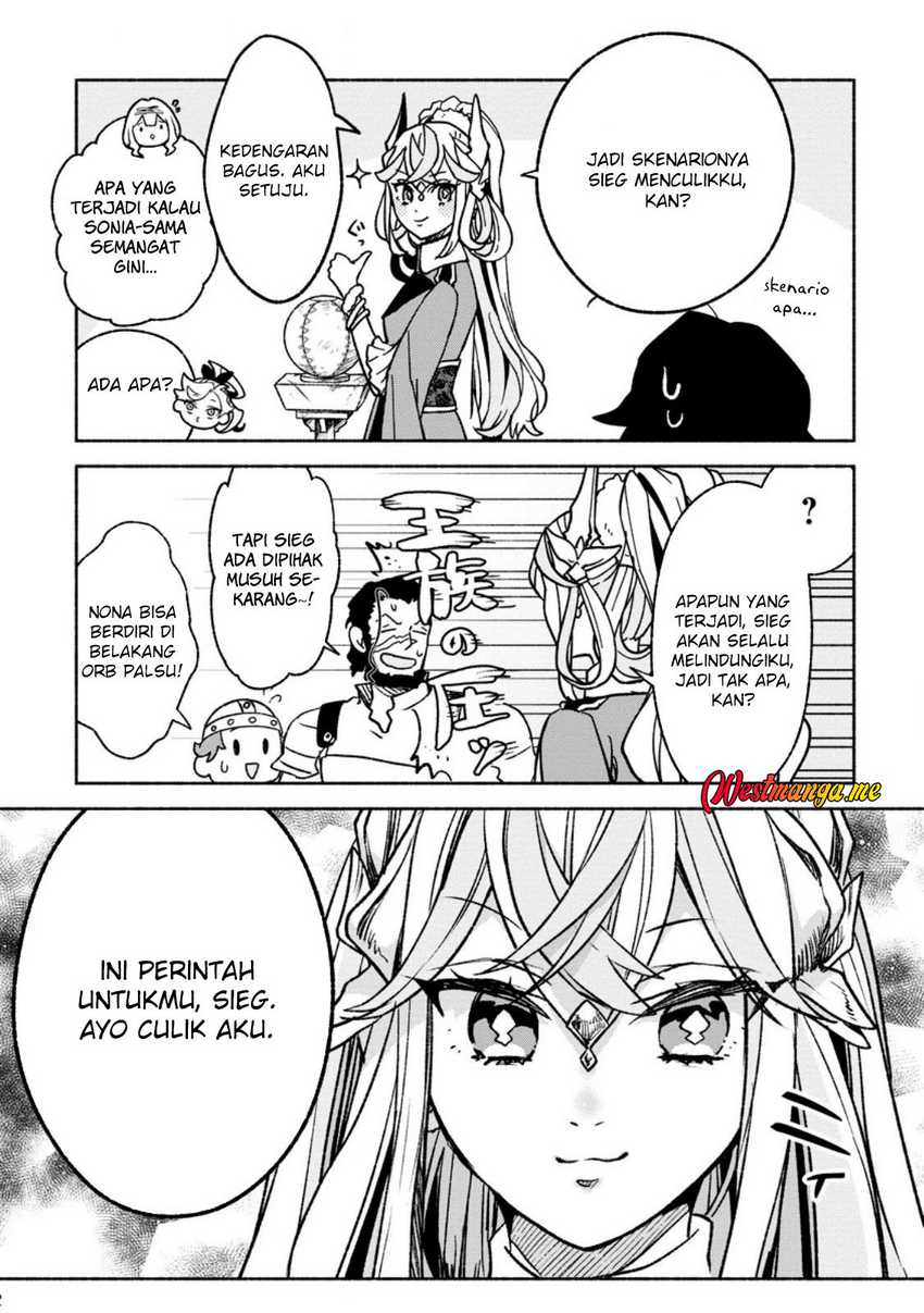 Sono Monban, Saikyou Nitsuki: Tsuihou Sareta Bougyo Ryoku 9999 no Senshi, Outo no Monban Toshite Musou Suru chapter 36 halaman 14