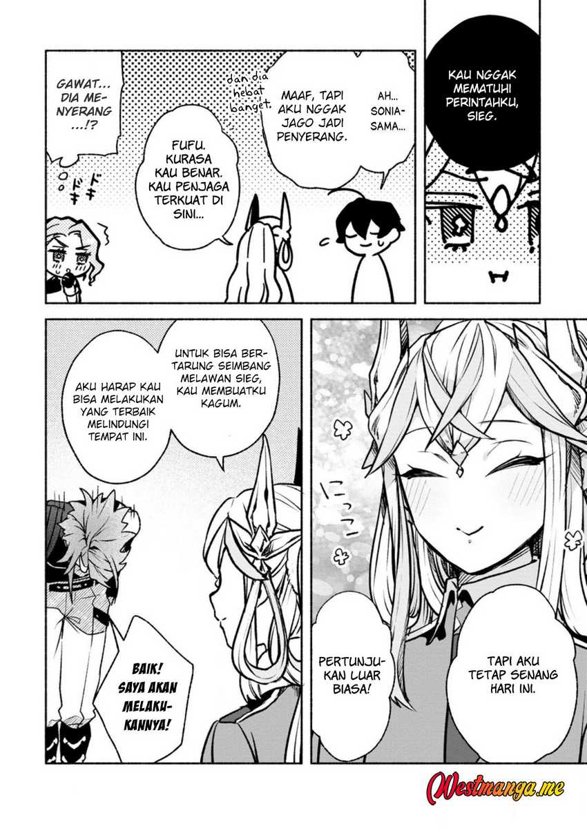 Sono Monban, Saikyou Nitsuki: Tsuihou Sareta Bougyo Ryoku 9999 no Senshi, Outo no Monban Toshite Musou Suru chapter 36 halaman 31