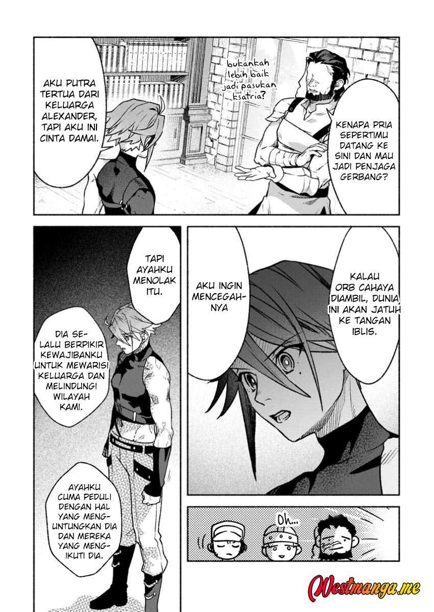 Sono Monban, Saikyou Nitsuki: Tsuihou Sareta Bougyo Ryoku 9999 no Senshi, Outo no Monban Toshite Musou Suru chapter 36 halaman 5