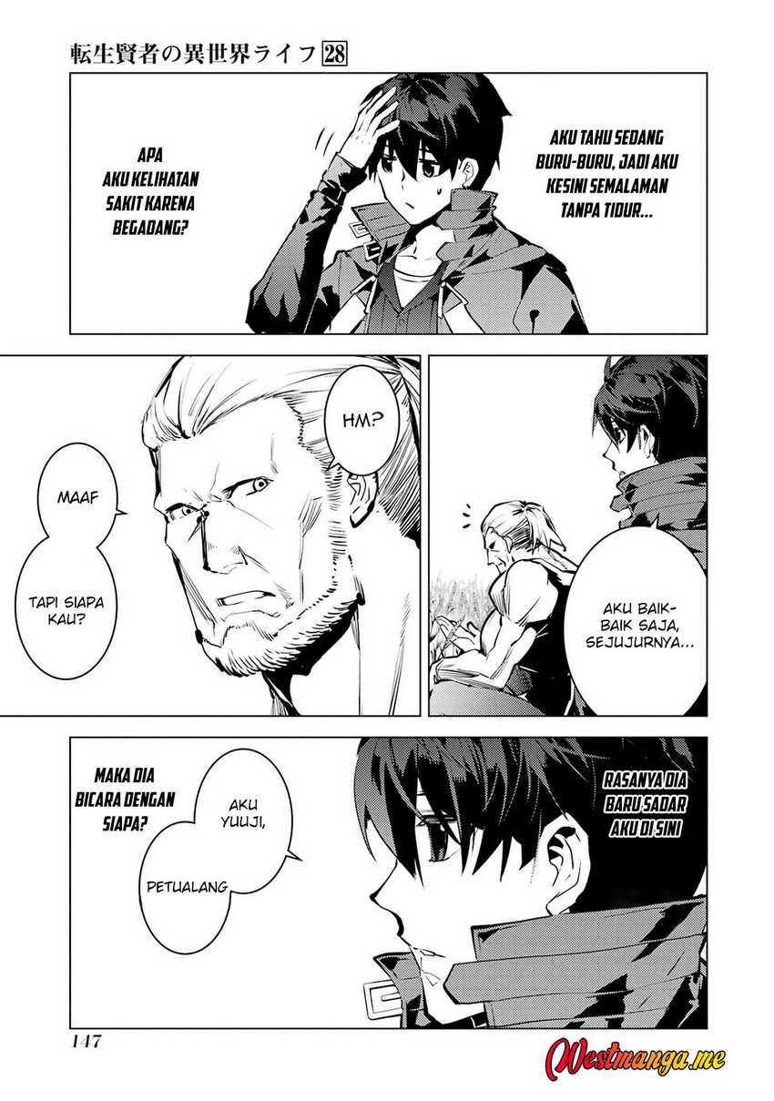 Tensei Kenja no Isekai Raifu ~Daini no Shokugyo wo Ete Sekai Saikyou ni Narimashita chapter 84 halaman 27