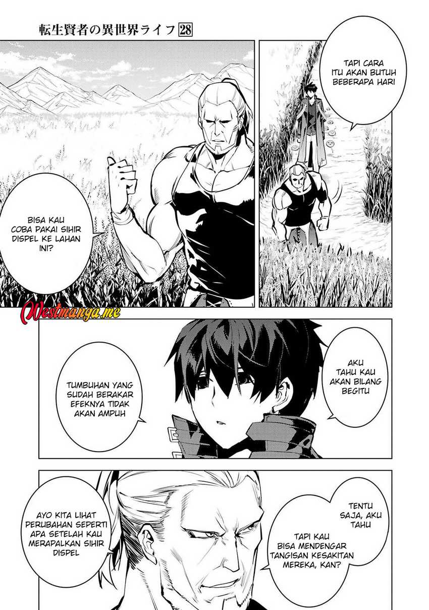 Tensei Kenja no Isekai Raifu ~Daini no Shokugyo wo Ete Sekai Saikyou ni Narimashita chapter 84 halaman 41