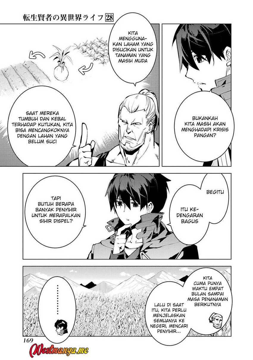 Tensei Kenja no Isekai Raifu ~Daini no Shokugyo wo Ete Sekai Saikyou ni Narimashita chapter 84 halaman 49
